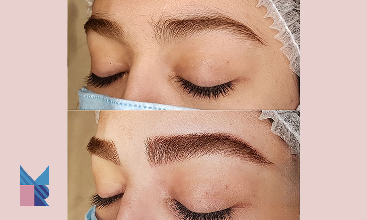 خدمات حرفه ای شدینگ ابرو و میکروبلید