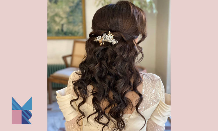 کرلی مو حرفه ای عروس